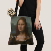 mona lisa tote bag (Dichtbij)