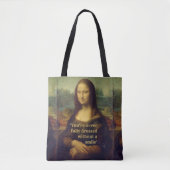 Mona Lisa Tote Bag (Voorkant)