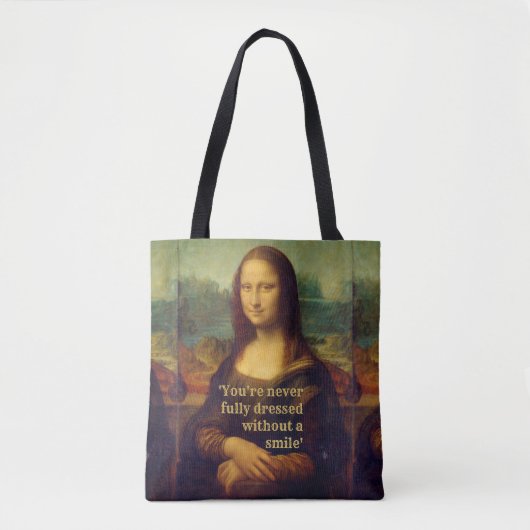 Mona Lisa Tote Bag (Voorkant)