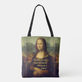 Mona Lisa Tote Bag (Achterkant)