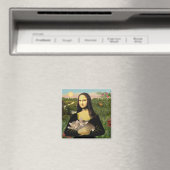 Mona Lisa - Twee Tabby Kittens Magneet (Insitu (Vaatwasser))