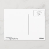 Mona Lisa Unbesloot Briefkaart (Achterkant)