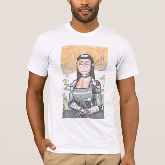 Mona Lisa v2 T-shirt (Voorkant)