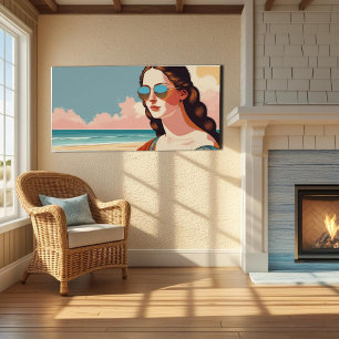 Mona Lisa Vakantie Vibes Poster