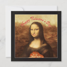 Mona Lisa Valentijnsdag Kaart