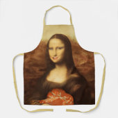 Mona Lisa Valentijnsdag Schort (Voorkant)