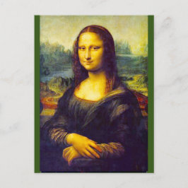Mona Lisa van Da Vinci, Fine Art, Briefkaart