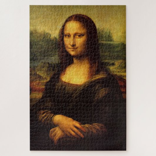 Mona Lisa van Da Vinci Legpuzzel (Verticaal)