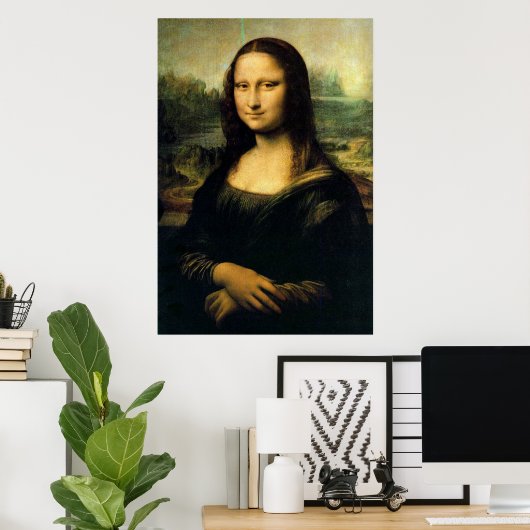 Mona Lisa van Da Vinci Poster (Thuiskantoor)