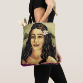 Mona Lisa van de Stille Oceaan Tote Bag (Dichtbij)
