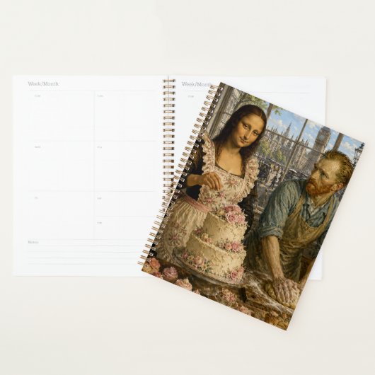 Mona Lisa & Van Gogh Bake Off Planner (Display)