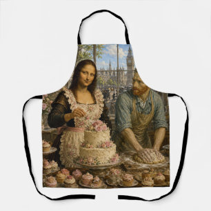 Mona Lisa & Van Gogh Bake Off Schort