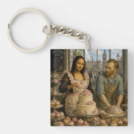Mona Lisa & Van Gogh Bake Off Sleutelhanger