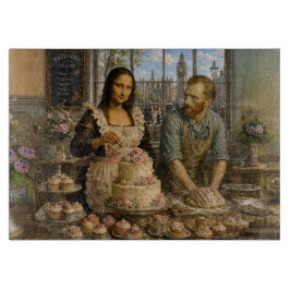Mona Lisa & Van Gogh Bake Off Snijplank