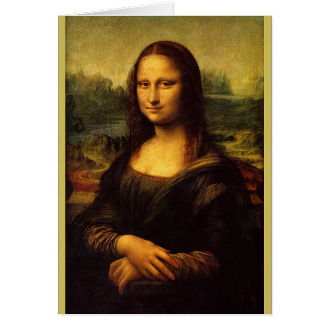Mona Lisa van Leonardo da Vinci (Voorkant)
