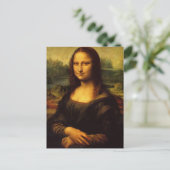 Mona Lisa van Leonardo Da Vinci Briefkaart (Staand voorkant)