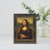 Mona Lisa van Leonardo da Vinci Briefkaart (Staand voorkant)
