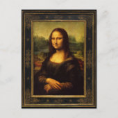 Mona Lisa van Leonardo da Vinci Briefkaart (Voorkant)