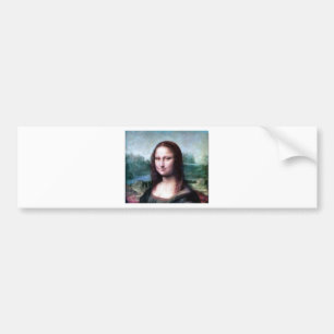 Mona Lisa van Leonardo da Vinci Bumpersticker