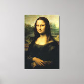 Mona Lisa van Leonardo Da Vinci Canvas Afdruk (Voorkant)