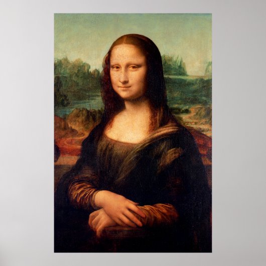 Mona Lisa van Leonardo Da Vinci - Herstelbare vers Poster (Voorkant)