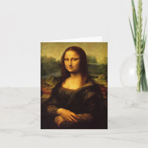 Mona Lisa van Leonardo da Vinci Kaart