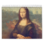 Mona Lisa van Leonardo da Vinci Kalender (Hoes)