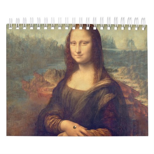 Mona Lisa van Leonardo da Vinci Kalender (Hoes)