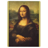 Mona Lisa van Leonardo da Vinci Klembord (Achterkant)