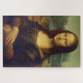 Mona Lisa van Leonardo Da Vinci Legpuzzel (Horizontaal)