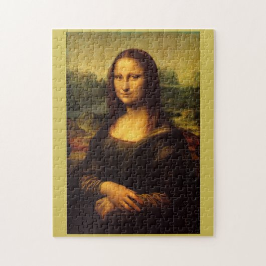 Mona Lisa van Leonardo da Vinci Legpuzzel (Verticaal)