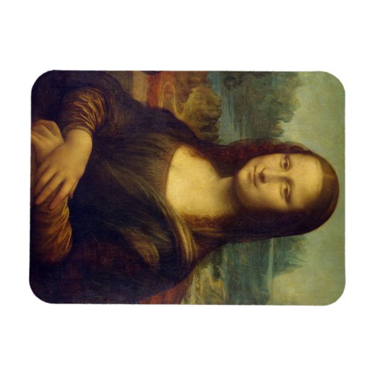 Mona Lisa van Leonardo Da Vinci Magneet (Horizontaal)