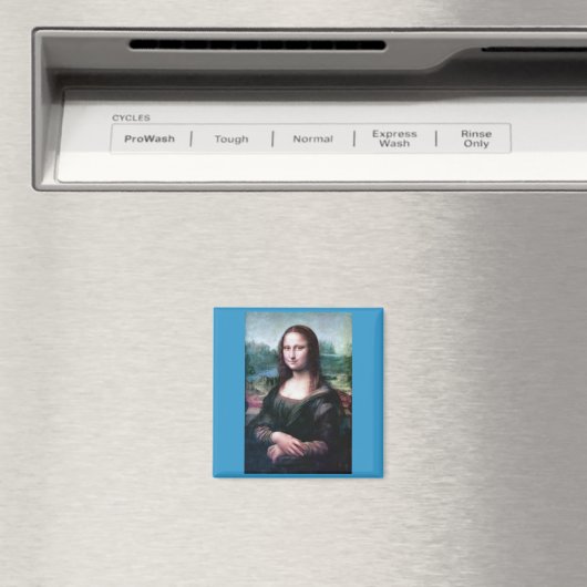 Mona Lisa van Leonardo Da Vinci Magneet (Insitu (Vaatwasser))
