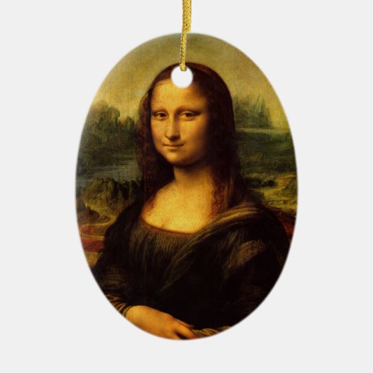 Mona Lisa van Leonardo Da Vinci Ornament (Voorkant)
