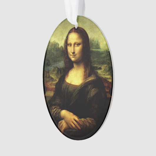Mona Lisa van Leonardo da Vinci Ornament (voorkant)