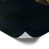 Mona Lisa van Leonardo Da Vinci Poster (Hoek)