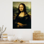 Mona Lisa van Leonardo Da Vinci Poster (Keuken)