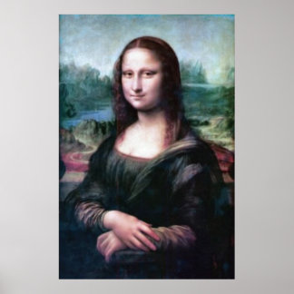 Mona Lisa van Leonardo da Vinci Poster