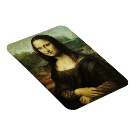 Mona Lisa van Leonardo da Vinci, Renaissance Art Magneet (Rechterzijde)