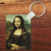 Mona Lisa van Leonardo da Vinci, Renaissance Art Sleutelhanger (Achterkant)