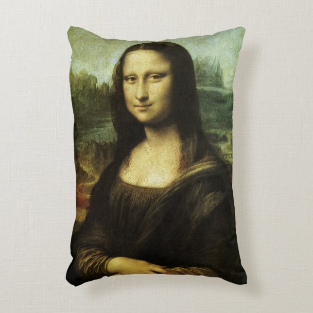 Mona Lisa van Leonardo da Vinci, Renaissancekunst Accent Kussen (Voorkant(Verticaal))