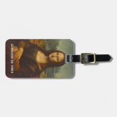Mona Lisa van Leonardo da Vinci, Renaissancekunst Bagagelabel (Voorkant horizontaal)