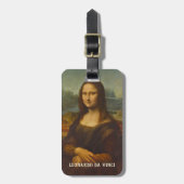 Mona Lisa van Leonardo da Vinci, Renaissancekunst Bagagelabel (Voorkant verticaal)