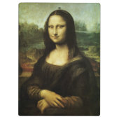 Mona Lisa van Leonardo da Vinci, Renaissancekunst Klembord (Achterkant)