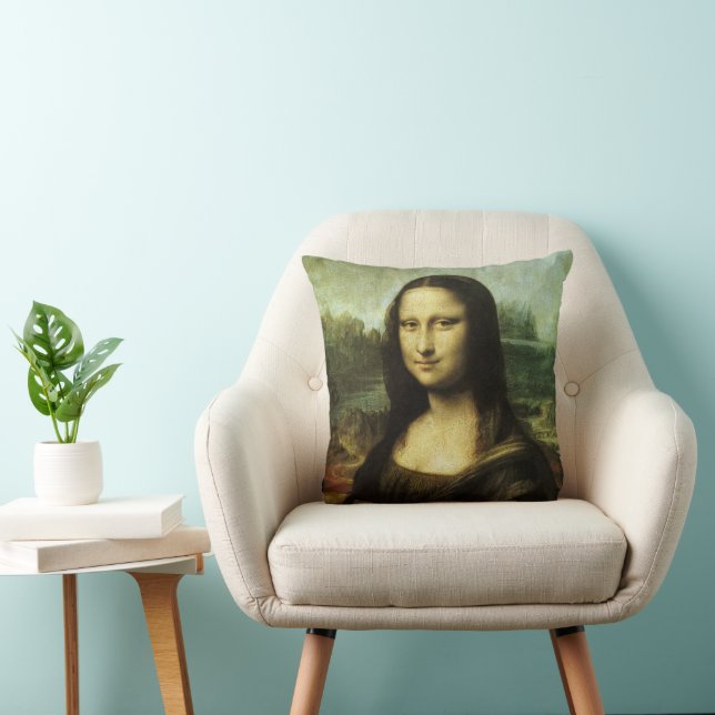 Mona Lisa van Leonardo da Vinci, Renaissancekunst Kussen (Stoel)