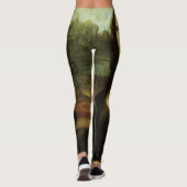 Mona Lisa van Leonardo da Vinci, Renaissancekunst Leggings (Achterkant)