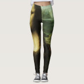 Mona Lisa van Leonardo da Vinci, Renaissancekunst Leggings (Voorkant)