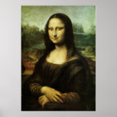 Mona Lisa van Leonardo da Vinci, Renaissancekunst Poster (Voorkant)