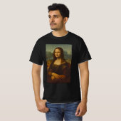 Mona Lisa van Leonardo da Vinci, Renaissancekunst T-shirt (Voorkant volledig)