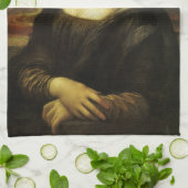 Mona Lisa van Leonardo da Vinci, Renaissancekunst Theedoek (Gevouwen)